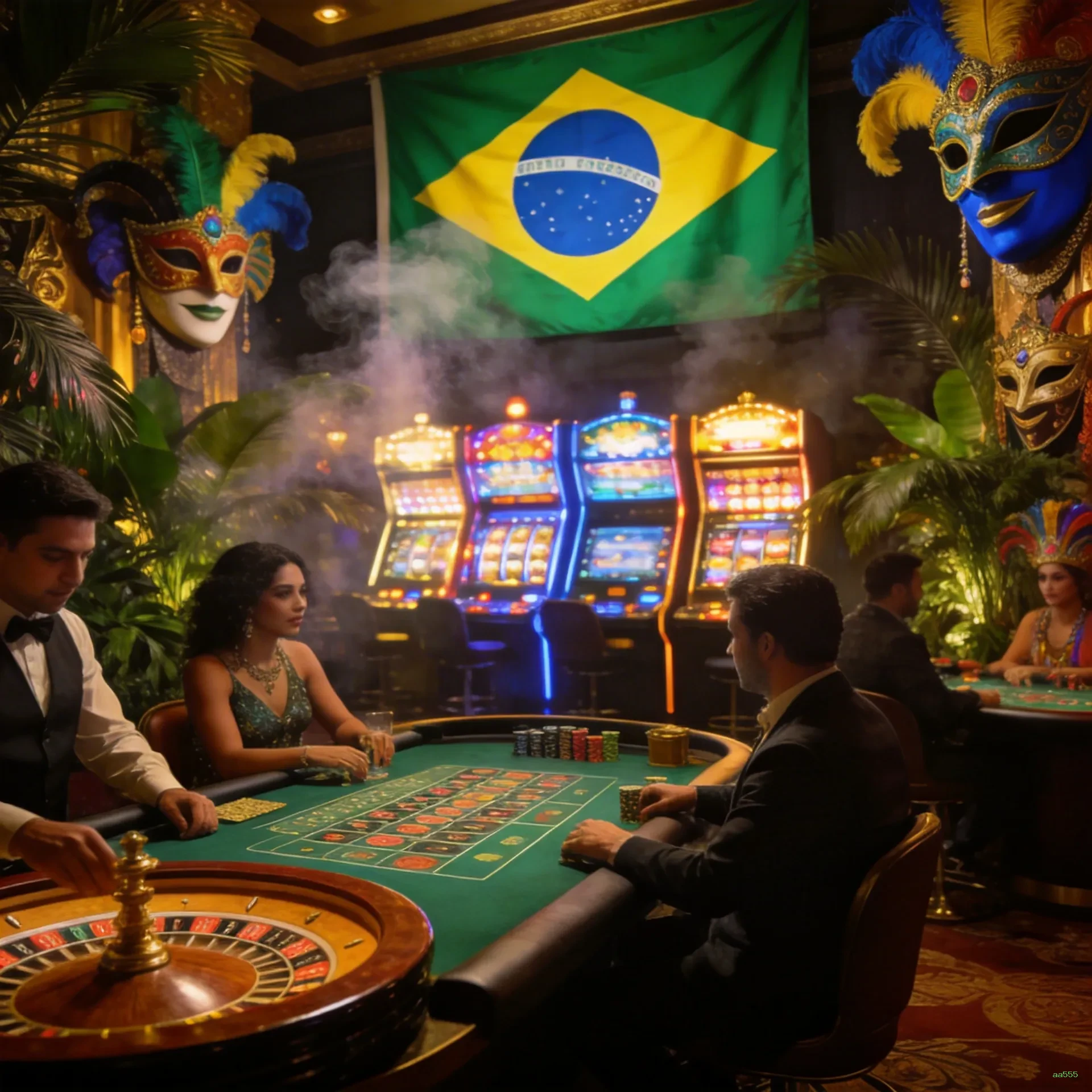 Streaming 4K no cassino ao vivo da aa555
